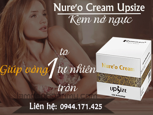 Nure'o Cream Upsize kem tăng kích cỡ vòng một