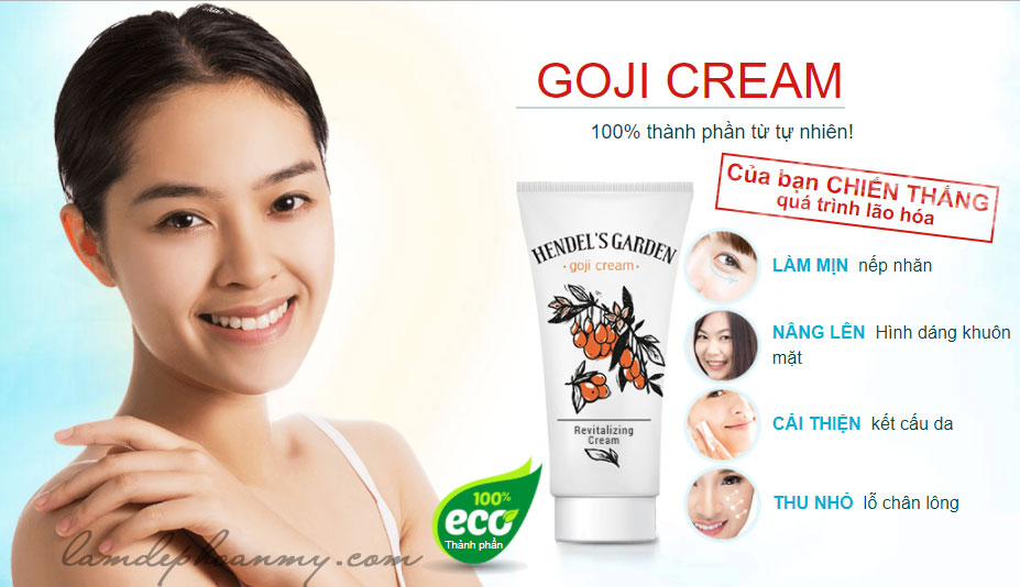 Công dụng của Goji Cream