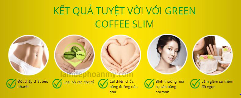 Công dụng của Green Coffee Slim