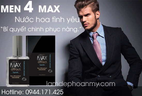 Max 4 Men nước hoa cho nam giá rẻ