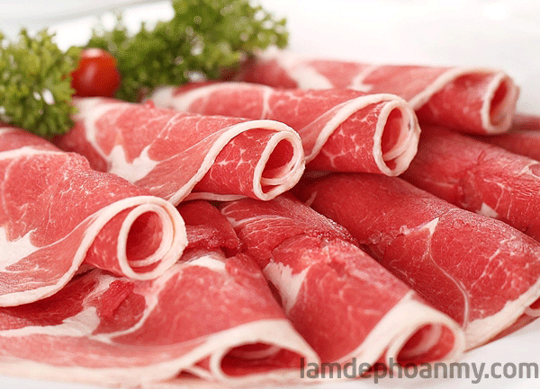 Thị bò thức ăn tăng cơ giảm mỡ