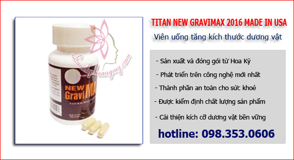 Viên uống Titan New Gravimax 2016 Cải thiện kích thước dương vật vien-uong-titan-new-gravimax-2016-cai-thien-kich-thuoc-duong-vat-1