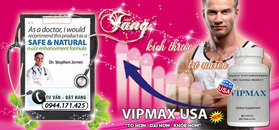 Viên uống VipMax tăng kích thước dương vật vipmax-tang-kich-thuoc-duong-vat