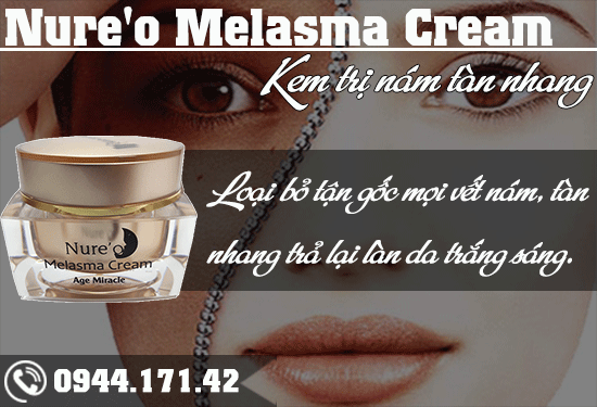 Ưu điểm Korian-Beauty Nure'o Melasma Cream