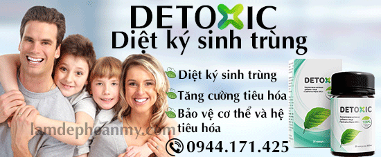 Công dụng Detoxic diệt ký sinh trùng